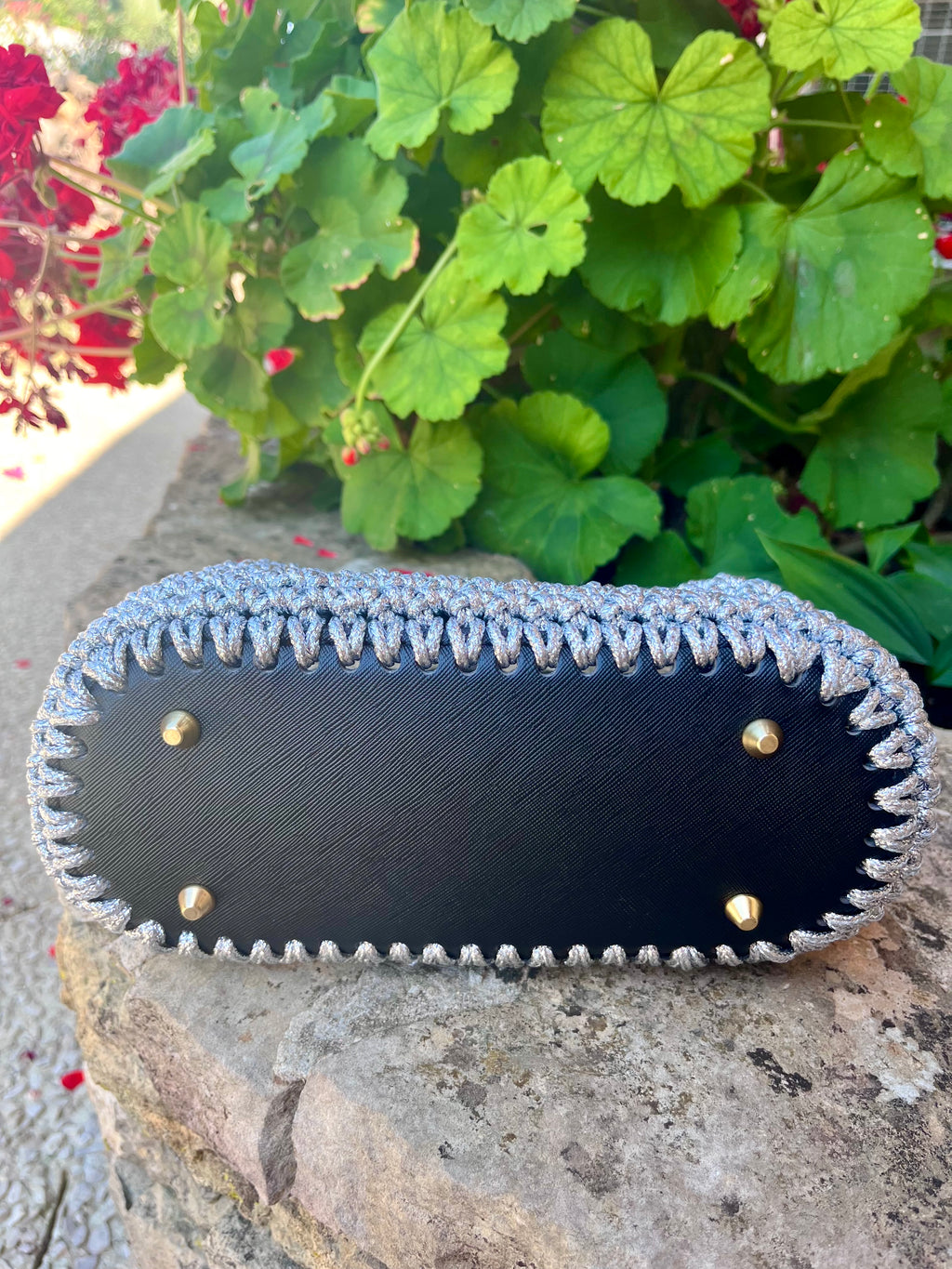sac-crochet-argente-fait-main