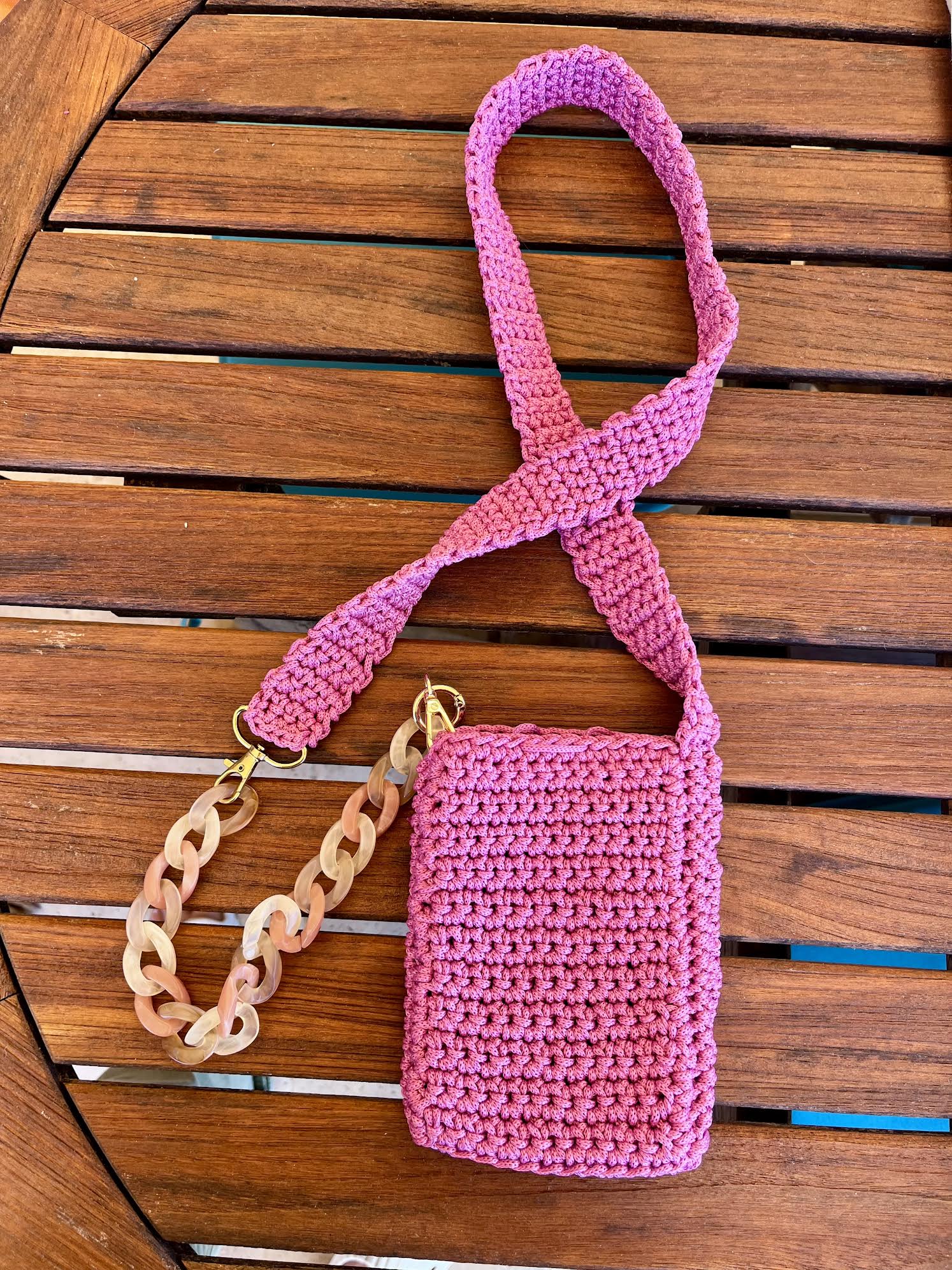 Pochette téléphone  dos